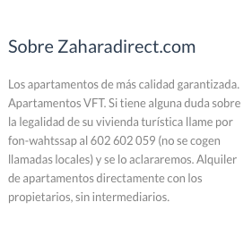 logo zahara direct guia inmobiliaria de zahara de los atunes web www.inzahara.es